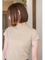 ルーシー ヘアデザインワークス(Lucy Hair Design Works)&nbsp;サロンワーク×切りっぱなしボブ