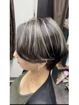 トリント 蘇我(TRINT)&nbsp;コントラストハイライト、メリハリショート