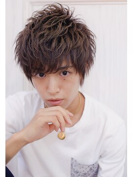 サングース(Sungoose) <Sungoose>かき上げブランジュダブルバングショートレイヤー