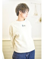 レーベル(LABEL)&nbsp;【LABEL】黒染めをツヤアッシュに