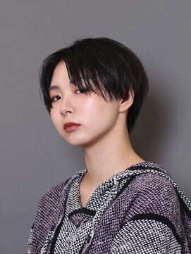 ゴーズゴー 吉祥寺(e)店(go s go) 【吉祥寺駅】ショート 濡れ髪 ハンサムショート センターパート