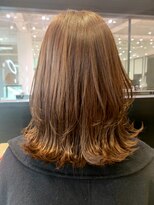 アイティー バイ アルバム 中野店(IT by ALBUM) ナチュラルベージュ_ウェーブパーマフォギーベージュ_ba279761