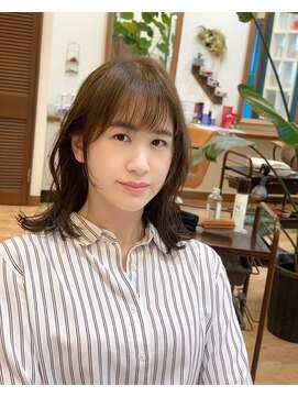 プリクーズヘアオアシス(plecooze hair oasis) 切りっぱなし外ハネボブ