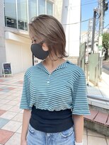 アルカナ 明治神宮前原宿(ARCANA)&nbsp;レイヤーボブ　レイヤーカット　ミルクティーグレージュ   bob