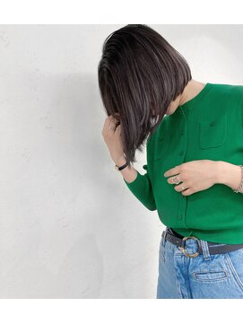 ヘアースタジオゼン アドバンス(hair studio Zen advance) 下向いた時も可愛いボブ