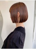 【なかじま ひびき】耳かけナチュラルワンレンボブ