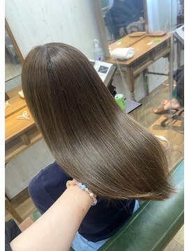 アンダーバーホワイトモデ 河内長野(_WHITE mode) ※20代30代大人可愛いブリーチなしアッシュベージュ