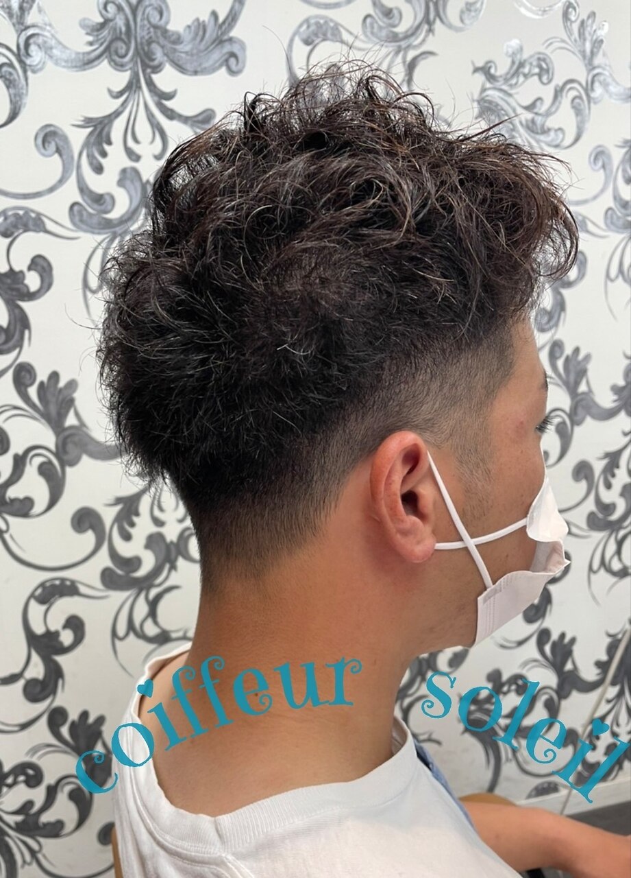 メンズシャンプー+カット+marbb　\4500