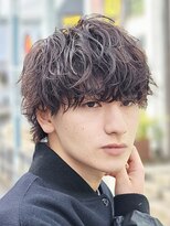 フィフス 原宿(fifth)&nbsp;ニュアンスパーマスパイラルパーマメンズ韓国マッシュウルフ