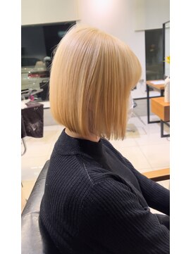 シェルハ(SHELHA) 抜きっぱなしカラー ブリーチカラー ダブルブリーチ 韓国 ボブ