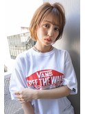 #メルティカラー似合わせカットウェーブミディアム