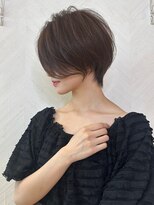 ロンド ストラーダ 心斎橋(Lond strada)&nbsp;ショート×ハイライト白髪ぼかし×マチルダボブ[心斎橋]