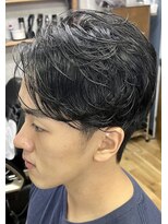 パール(PEARL)&nbsp;かきあげショート×ソフトスパイラルパーマ