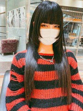 ブランコ 名古屋栄(BLANCO) ロングウルフ 顔周りウルフ