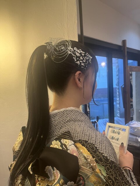 成人式ヘアーアレンジ