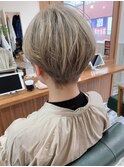 刈り上げ女子