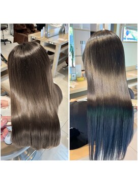アース 東戸塚店(HAIR & MAKE EARTH) 20代30代40代◎髪質改善ストレート前髪２Wayバング★