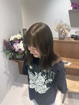 リル 茅ヶ崎(Liru:)&nbsp;【ほのか】ブリーチなしダブルオリーブベージュ