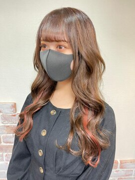 ルフレ 新宿本店2nd(Reflet) プルエクステダイヤモンド/インナーカラー