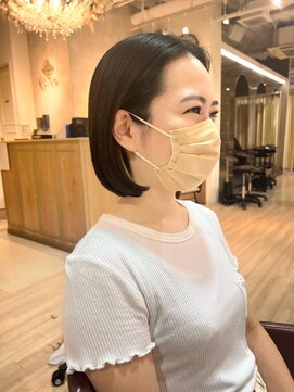 ファムバイアヴァンス(Femme by AVANCE.) 前髪なし/丸み/大人ボブ/髪質改善20代30代40代【玉川沙希】