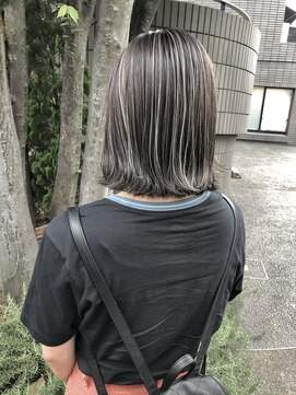 ハーツ(Heart's) 白髪ぼかし脱白髪染め似合わせミディアムレイヤー40代50代60代♪