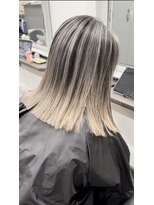 アンダーバーホワイト 広島 並木店(_WHITE)&nbsp;バレイヤージュシャドールーツ