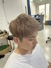 似合わせカット＋Wカラー（ケアブリーチ）　￥15500