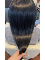 アウリィ(Aulii) ブルーブラックカラー×髪質改善トリートメント