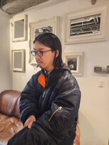 ブロック ジャポン(bloc japon)&nbsp;メンズの切りっぱなしボブスタイル