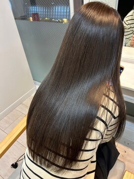 シェリー 仙台(Cherie) ４0代５0代６0代髪質改善トリートメント艶感ストレート透明感