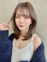 レーヴバイロンド 仙台(Reve by Lond)&nbsp;ミディアムレイヤーカット髪質改善ハッシュカット似合わせカット