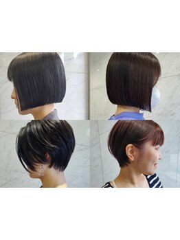 【名古屋/名駅】ショートで叶う理想のスタイル!人気の韓国へアと透明感ダブルカラーでなりたい自分に◎名駅