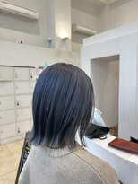 アース 岡崎店(HAIR&MAKE EARTH) ブルーシルバー