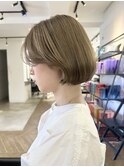 切りっぱなしボブミニボブパーマくびれボブ外ハネボブ内巻きボブ