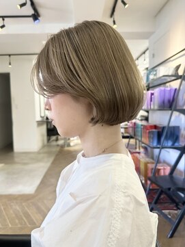 ファイブシーン アオヤマ(5SCENE AOYAMA) 切りっぱなしボブミニボブパーマくびれボブ外ハネボブ内巻きボブ