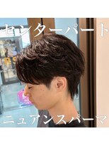 コワファーストナガサキシャンプーボーイ(COIFF1RST NAGASAKI SHAMPOO BOY)&nbsp;ニュアンスパーマ　メンズサロン　マッシュ　カット　韓国ヘア