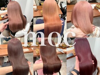 moc 立川 前髪カット/ブリーチ/ダブルカラー/髪質改善/韓国/レイヤー