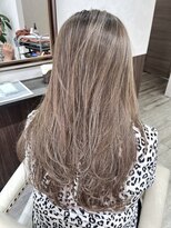 ベルヘアーデザイン 堺東(Belle hair Design)&nbsp;外国人風レイヤーカットグレージュアディクシーカラー堺東