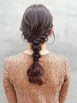 シクネ 新潟駅 万代(SHICUNE) ケイ＊編みおろし　ヘアセット　お呼ばれセット