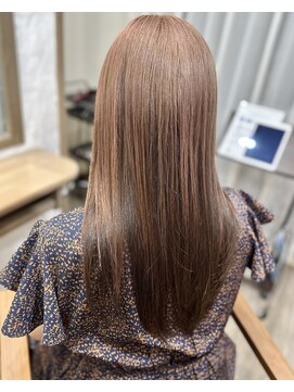 ラウラアンドロー(LAURA&RO) ミルクティーベージュダブルカラーインナーカラーケアブリーチ