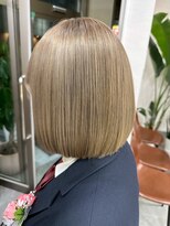 ジルブラン 土浦(JIL BLAN)&nbsp;ハイライトバレイヤージュダブルカラーケアブリーチ20代30代