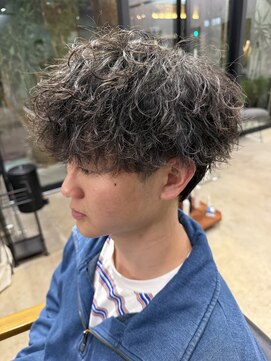 アイフィ(iFY) 【iFY大久保】マッシュ×波巻きパーマ