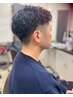 《メンズ》メンズカット＋ツイストスパイラルパーマ＋炭酸ヘッドスパ