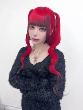 ギミックパシャ(GIMMICK pasha) 原色レッドカラー