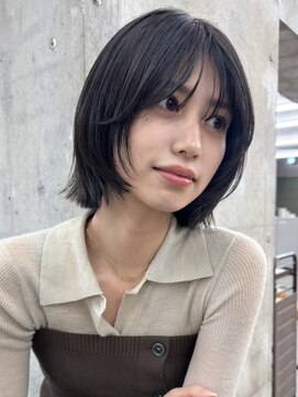 ガーデン 渋谷(GARDEN) ボブ　韓国風　顔まわりレイヤー　髪質改善