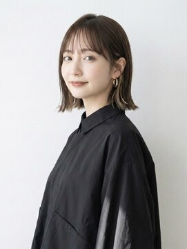 キビト(kibito) イヤリングカラーインナーカラーミルクティーブロンド10代20代