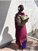 成人式　着付け