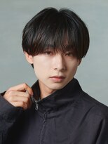 エルマーク 松山(L-MARK)&nbsp;マッシュ/黒髪/ナチュラルマッシュ/メンズ/ツーブロック