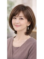 リーフ 焼津店(LeaF)&nbsp;白髪染めでも重く見えないショートスタイル。