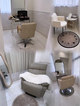 ナコプラス(naco+)の写真/全ての施術をマンツーマンで！プライベート空間でお友達やご家族と一緒にご来店も◎